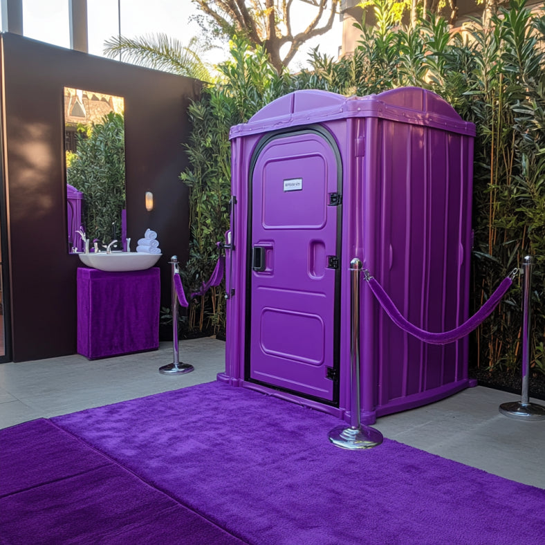 Sponsor a Purple Privy – Public Restroom Art Installation