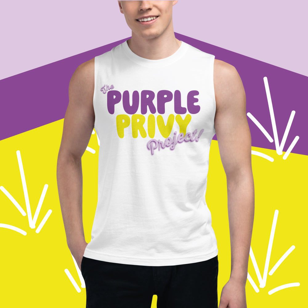 Purple Privy Sleeveless Tank