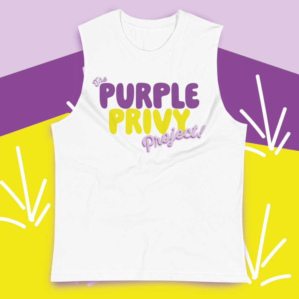 Purple Privy Sleeveless Tank