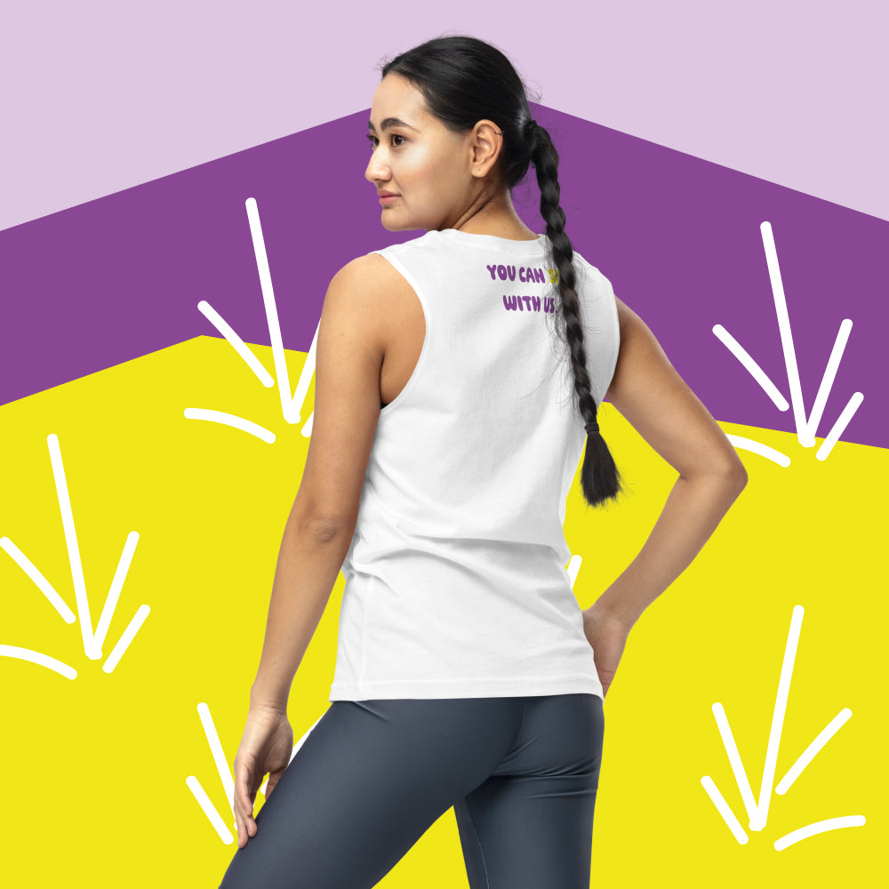 Purple Privy Sleeveless Tank
