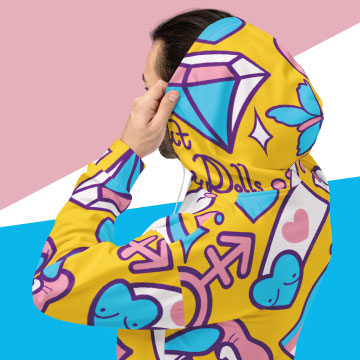 Trans Love Unisex Hoodie