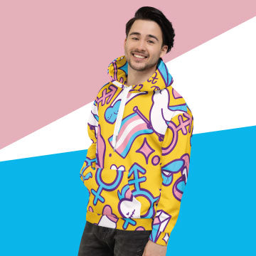 Trans Love Unisex Hoodie